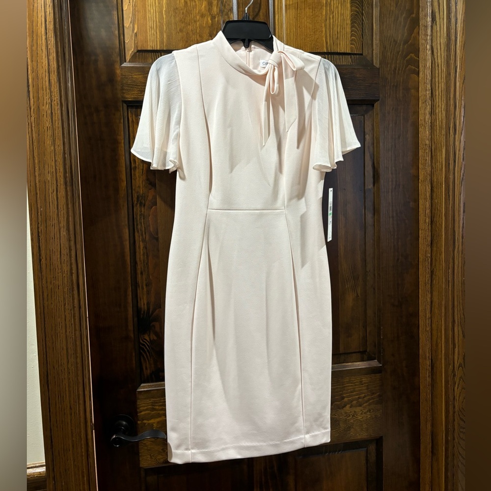 Elegant Dress - Very soft pale light pink color
